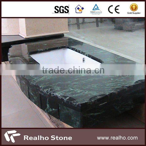 top quality verde alpi marble bathroom countertop
