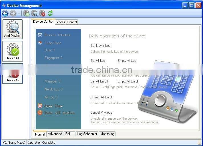Ethernet Linux Advanced biometric RFID Solutions p2p access control China manufature (JYF-F211)