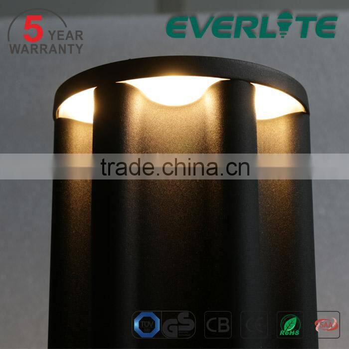 5 years warranty aluminum die-casting housing IP54 80lm/w 9w led post top