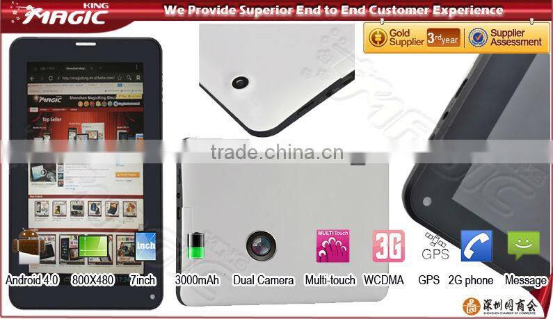 Hot tablet 3g wifi bluetooth fm gps tv radio transmitter pc
