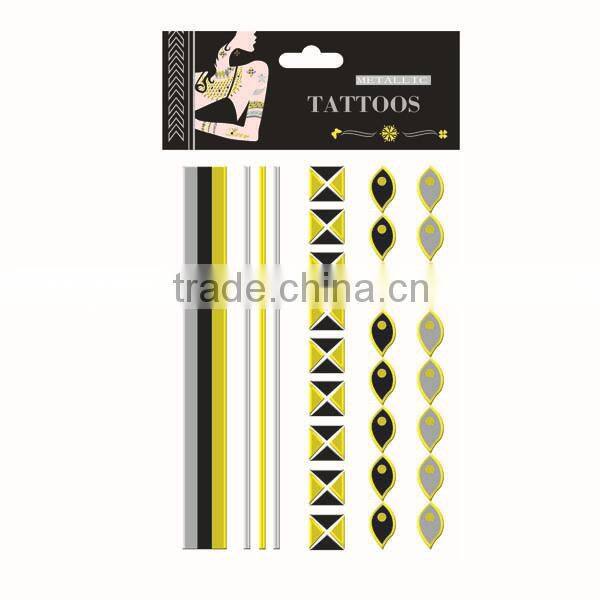 Metallic non-toxic Flash tattoo