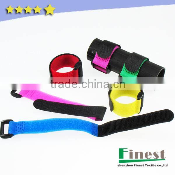 Custom Logo Printed Hook and Loop Battery Strap