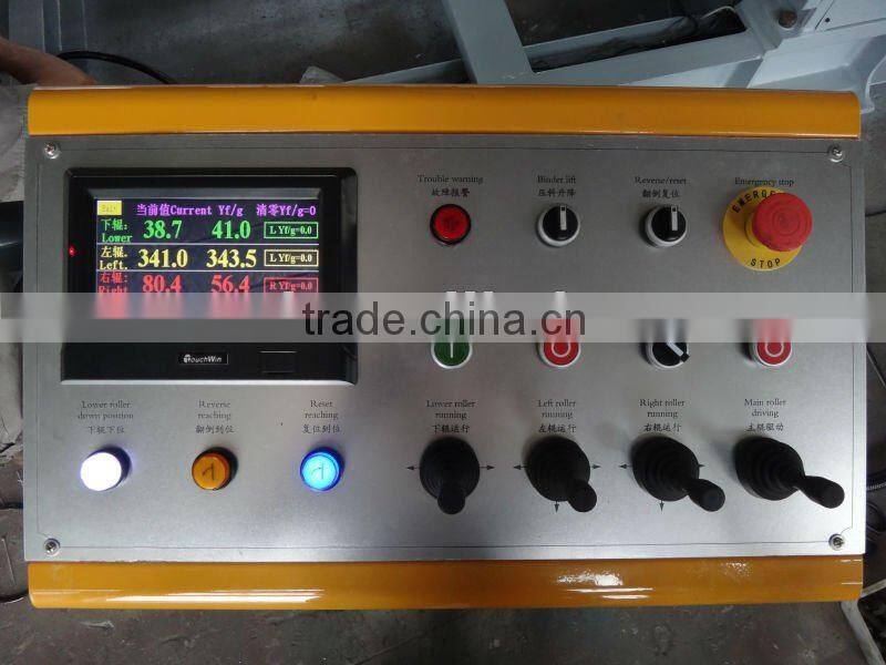 pre-bending hydraulic plate rolling machine 4-roller CNC plate rolls bending machine