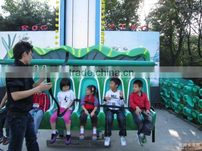 Hot sale!!! New Arrival ! Amusement park equipment lovely game frog jumping