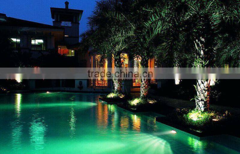 12W Edison RGB color led spike light 2 years warranty