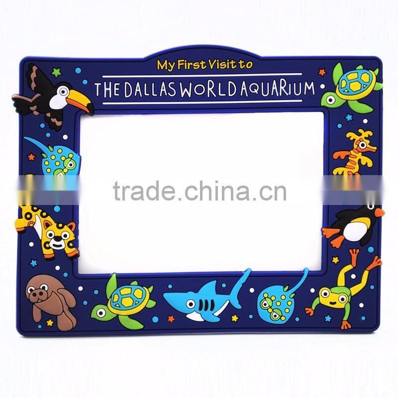 Newest design Ocean Styles Wholesale Customized PVC Photo Frame
