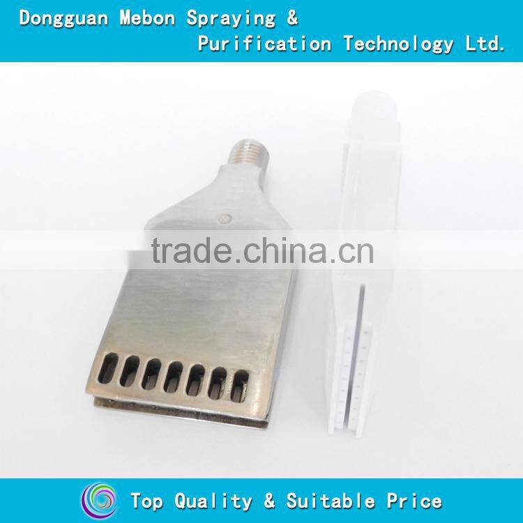 two-row-hole wind jet nozzle,ss304 wind jet nozzle,air compressor cleaning nozzle