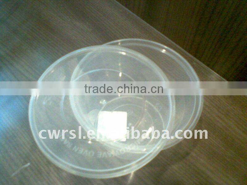 500ml plastic round container