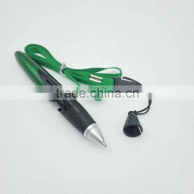 Hanger promotion ball pen with cap retractable
