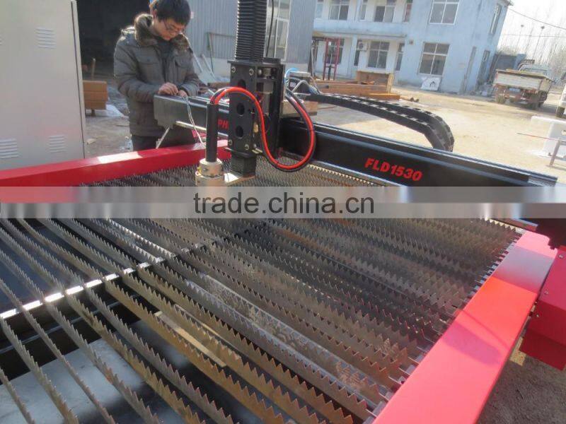 1325 cnc plasma cutting machine used for stainless steel /carbon steel with factory price