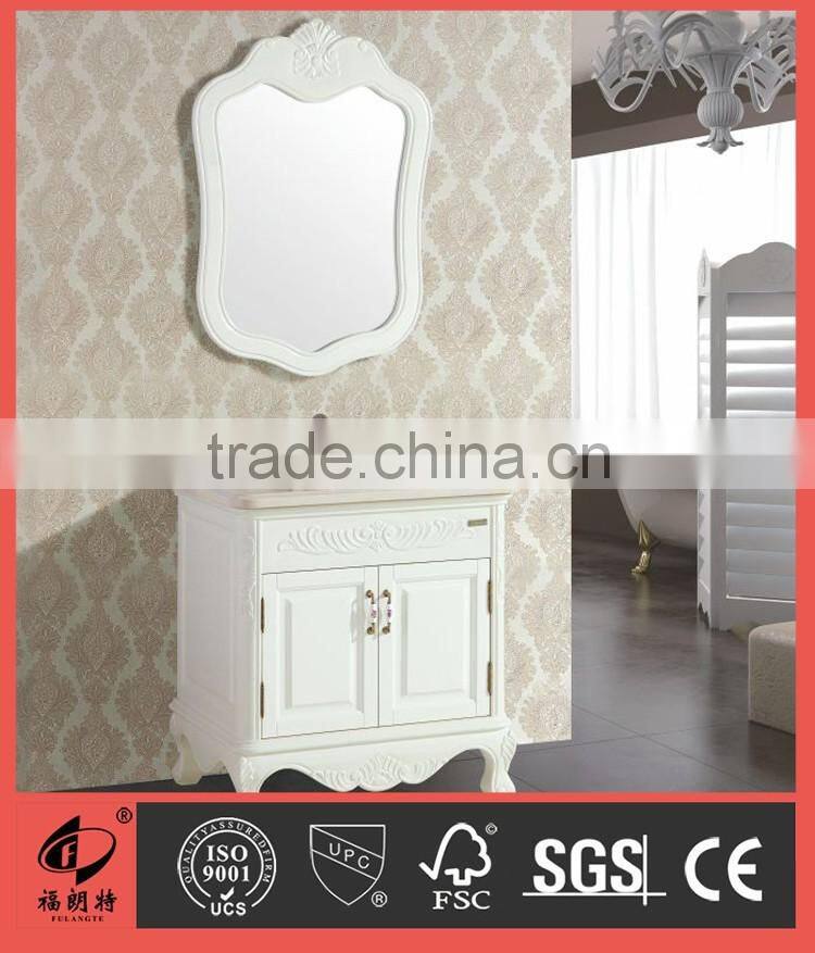 Bathroom vanity canada style solid wood cabinet S8871