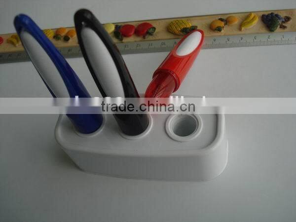 wholesales stand up popular ballpoint pen with pen holder