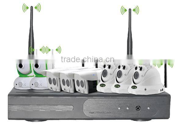 4CH 720P NVR KIT With Switch POE HD NVR KIT Support 1080P/960P/720P IP Camera
