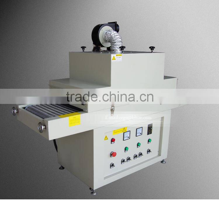 Desktop 400/2 lamp UV light curing machine, UV curing oven ink dryer UV light solid machine uv curing oven