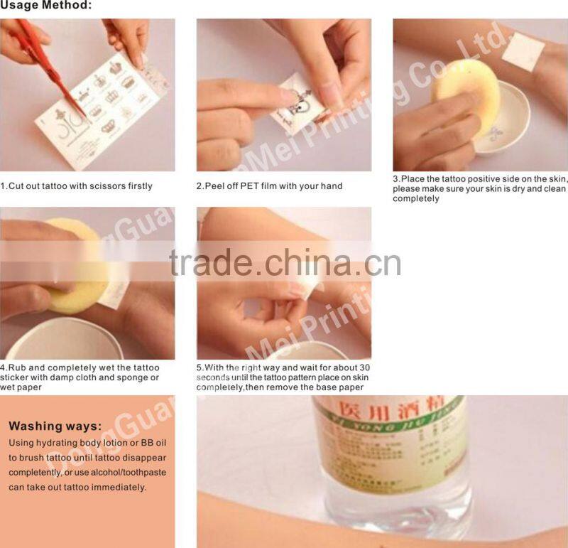 Beauty Fashion Temporary Metallic Collection For Hot Summer