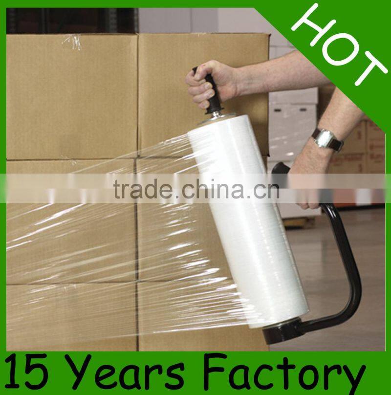 Hot selling 18''*80ga*1500ft PE Film Stretch for pallet use