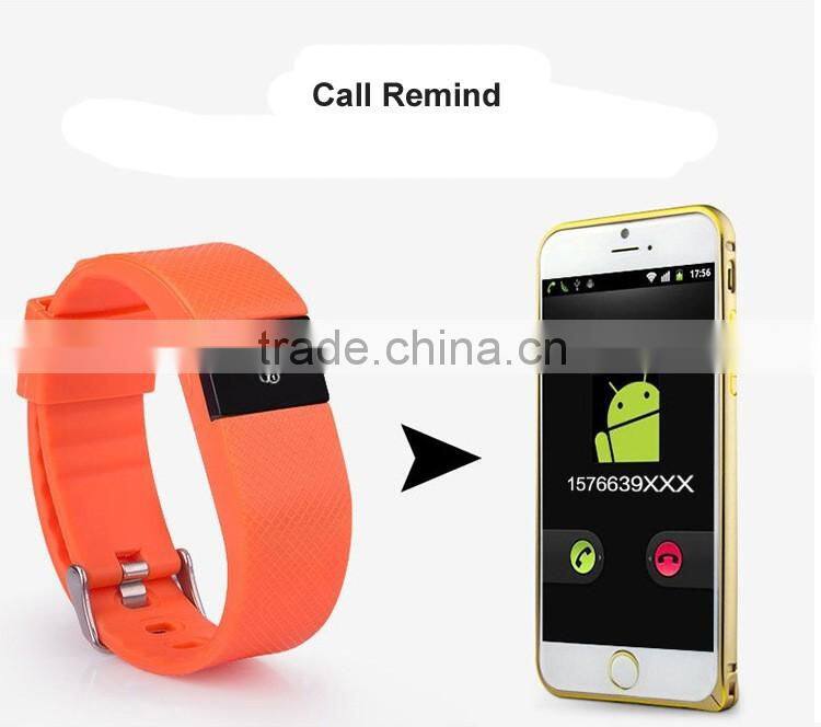 Sports wristband with Acceleration sensor heart rate+sleep monitoring bluetooth 4.0 watch