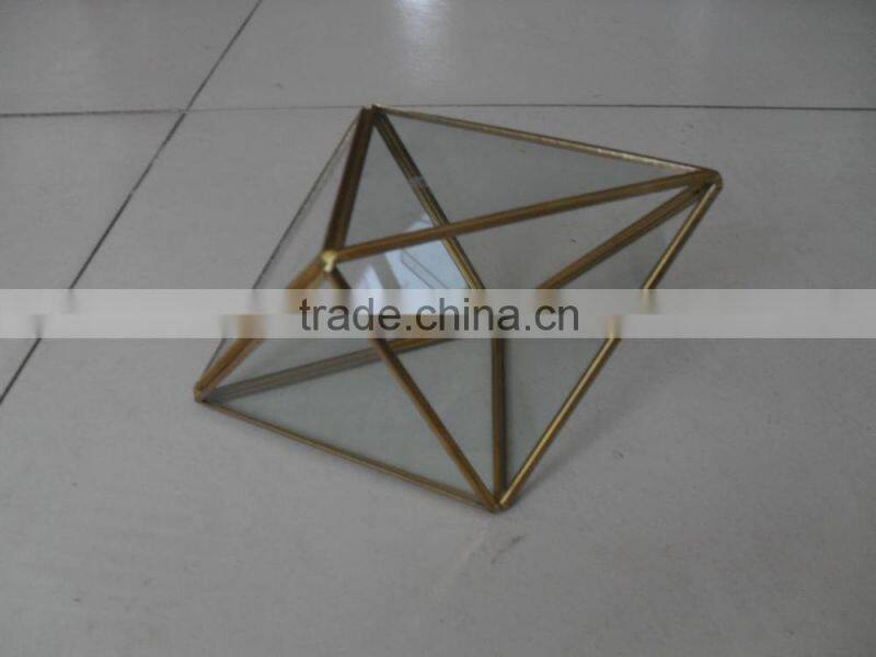 Geometric glass terrarium wholesale