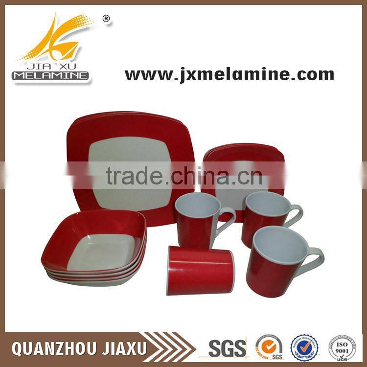 Best selling items high quality kids melamine dinner set new product launch in china
