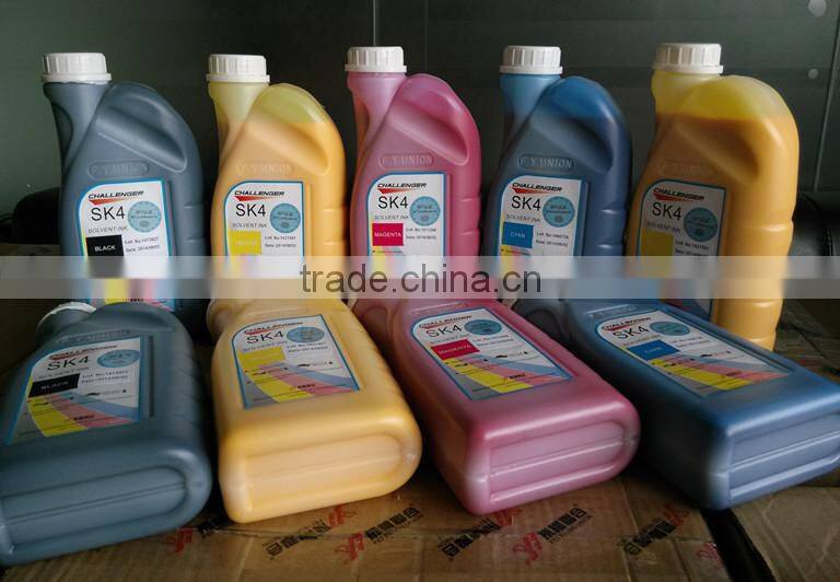 Original SK4 solvent printing ink for SPT510 SPT1020 printhead printer