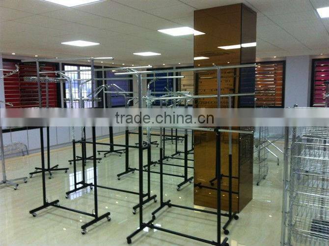 7 beads metal saltwall display clothes supermarket& shop fittings