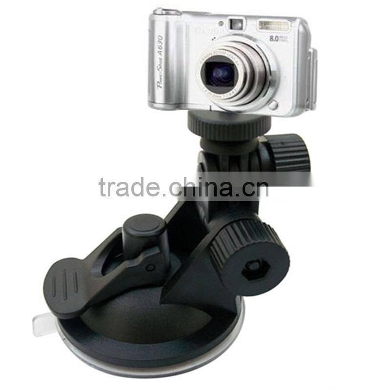 2015 Newest Design Car Windshield Glass Suction Cup Mount Stand Holder For Camera
