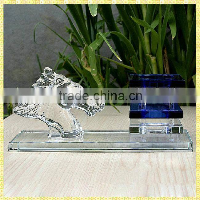 Pen Holder Crystal Office Desk Stationery Set For Business Souvenirs