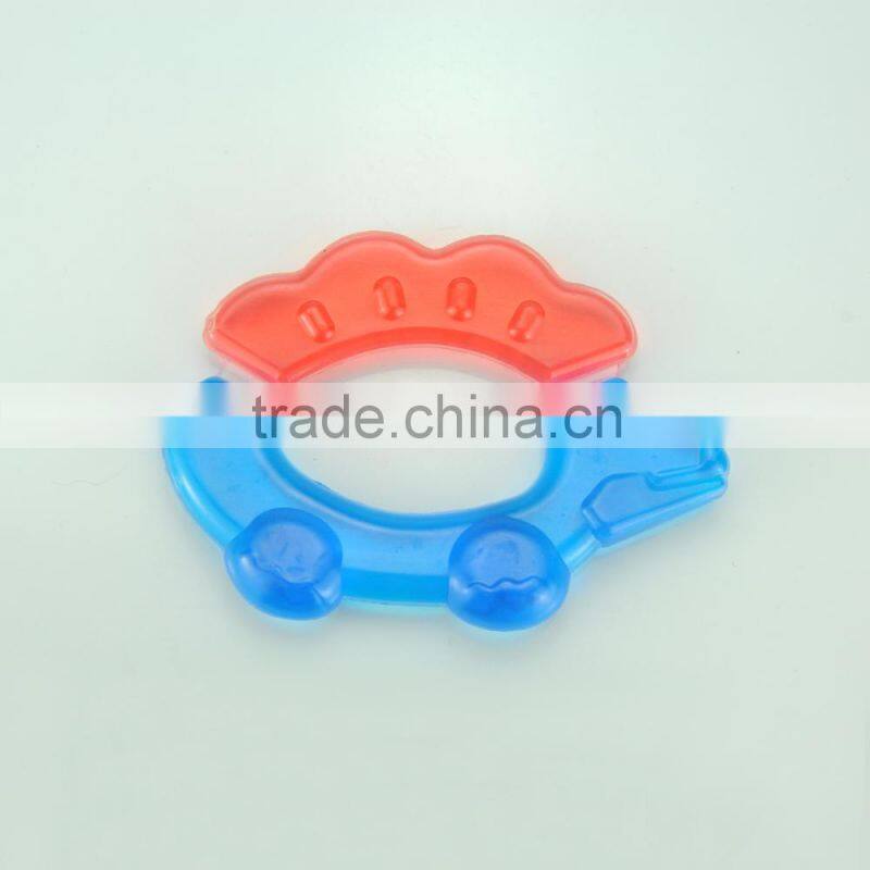 Double colored cool teether water filled teether