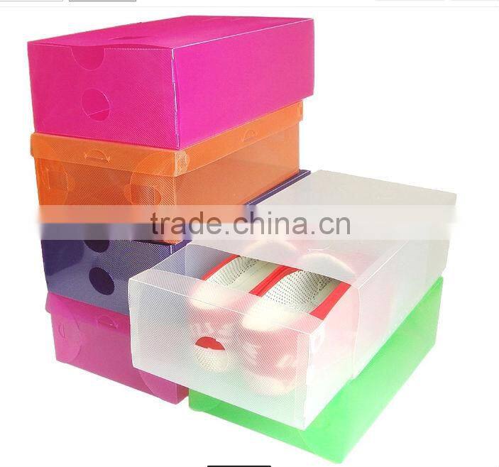 decorative pp storage shoe box