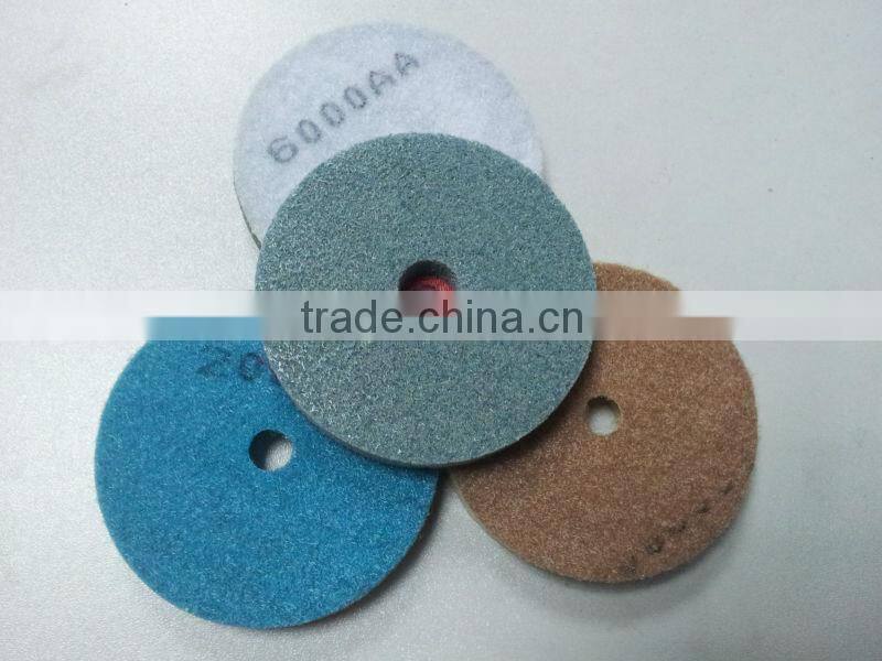sponge grinding wheel used on angle grinder
