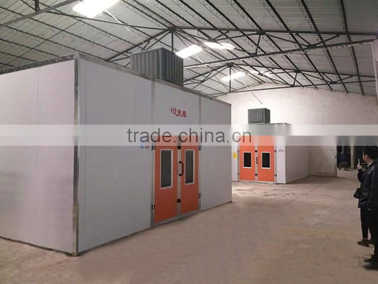 CE Approved Woodworking Water Wash Spray Booth Furniture Baking Booth