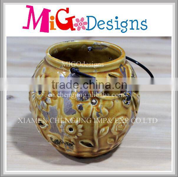 Garden Candle Lantern Bell Shaped Christmas Ornament