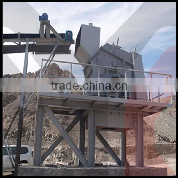 Excellent mobile fine stone impact crusher for construction