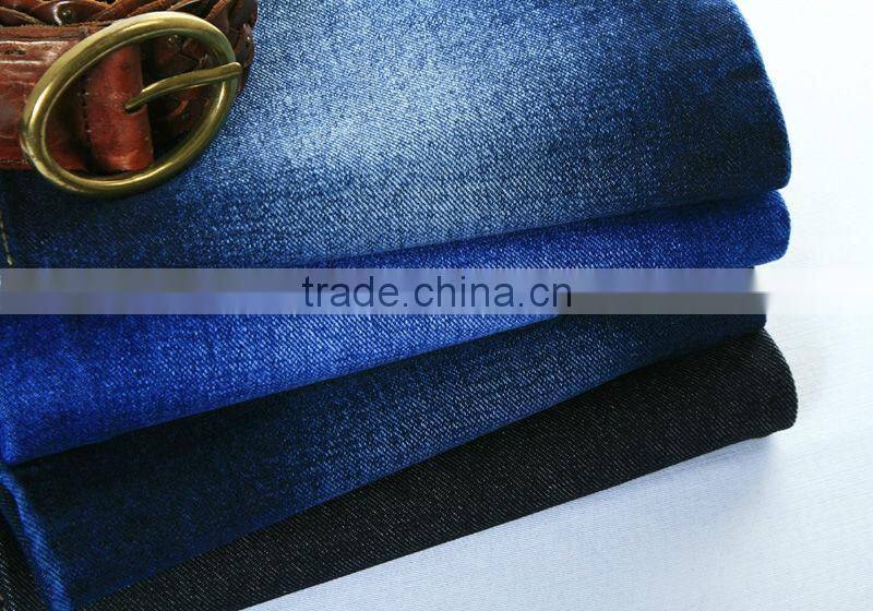 100% Cotton Denim Fabric for Jeans Rope Dyed 6s*6s 14 oz
