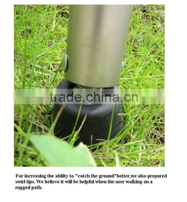 2014 Chinese supplier durable multi-funtional aluminium foldable stair climbing rollator