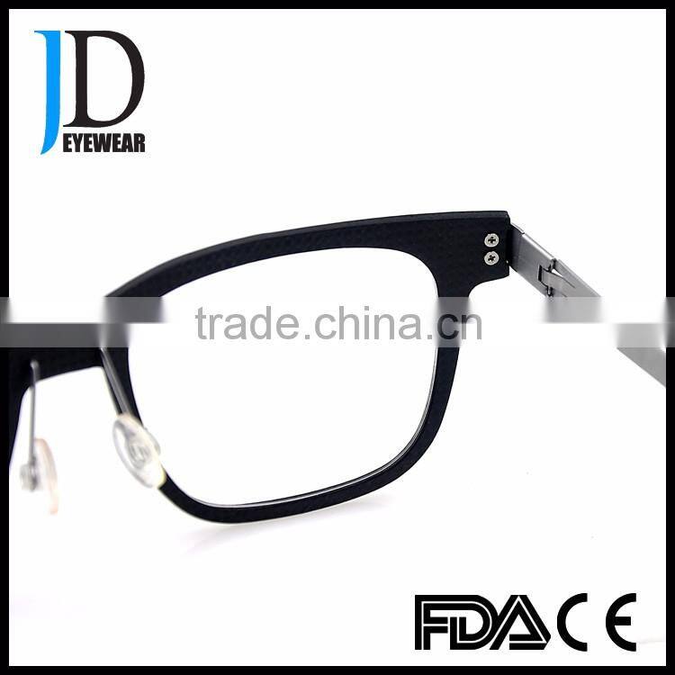 Custom made flat top carbon fiber aviator sunglasses lots wholesale in China