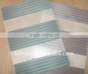 Green Rainbow Zebra Sheer Window Blinds