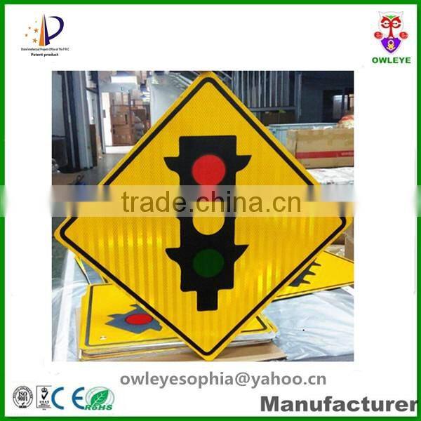 Customized and high bright traffic road reflective sign