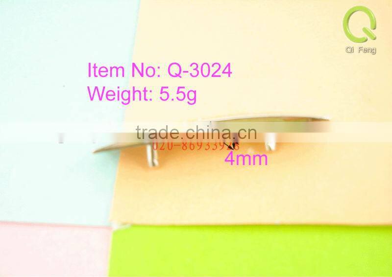 high quality custom logo metal tags for handbag,bag accessories,Q-3024