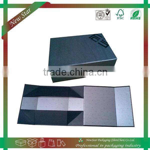 foldable magnetic closure gift box,foldable box wholesale