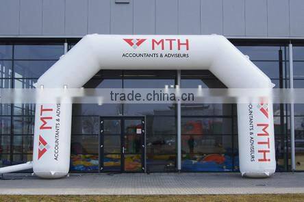 2015 white inflatable arch/inflatable entrance arch for sale