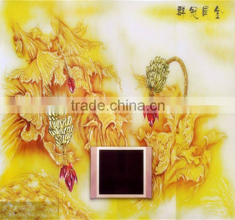 art glass wall decor