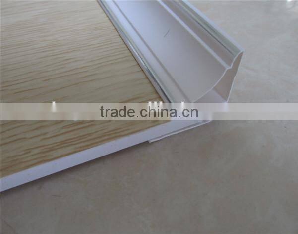 PVC angle lines for installation of PVC ceiling panels and pvc wall panel
