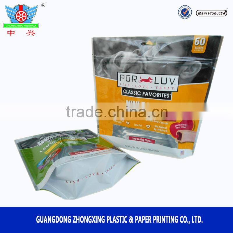 Window Plastic Food Packaging Bags With Zip lock Bags Aluminum Foil Packaging bag