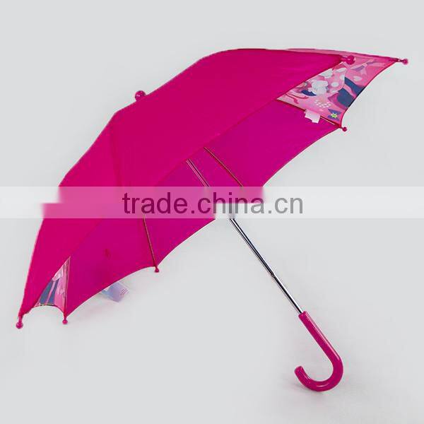 Hot sale high quality custom mickey mouse children red umbrella