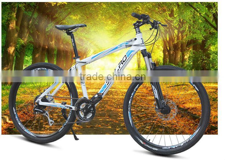 Factory 26er 27.5er 29er Aluminum mountain bike/Bicycle with Shi-ma-no derailleur/Mountain bike frame