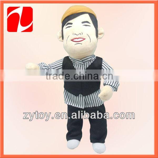 Play house game plush talking doll in China shenzhen OEM