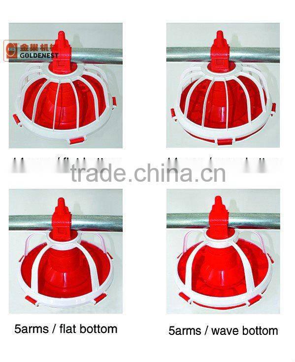 16 pullets pan feeding system for broiler