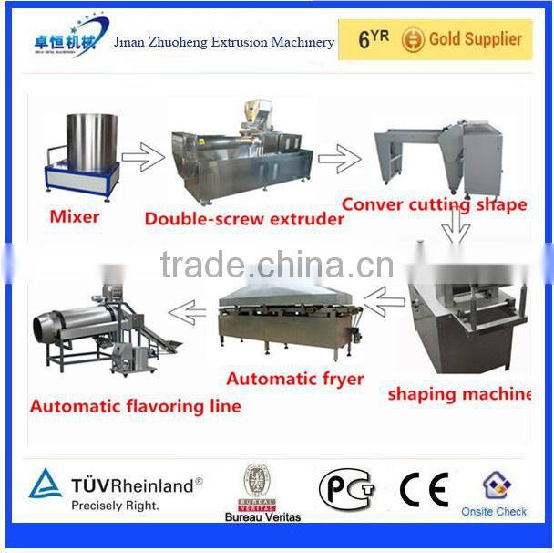 Sweet chocolate core filling snack food making machine