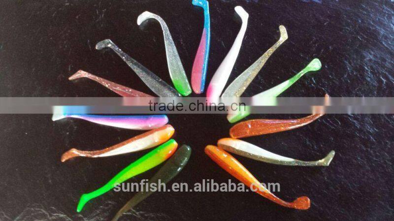 soft lure double color hand poured 2031